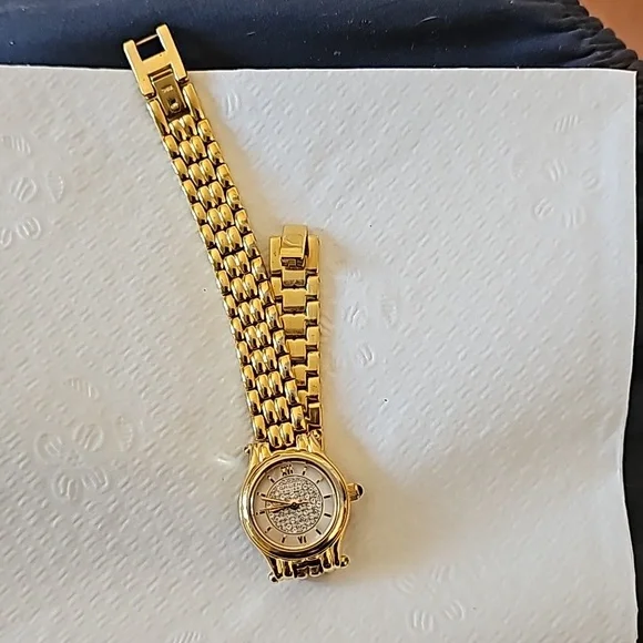 Gruen | Accessories | Gruens Ladies Swiss Sapphire Crystal  display picture 1